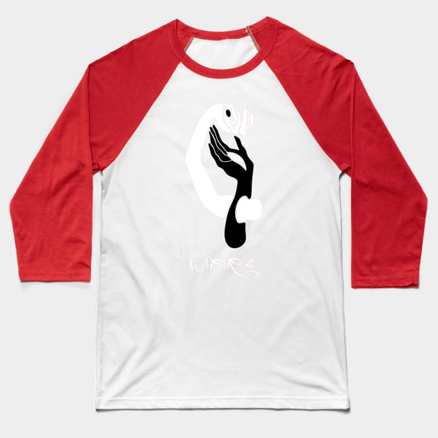 suspiria Baseball T-Shirt by Potato 8 Pixel